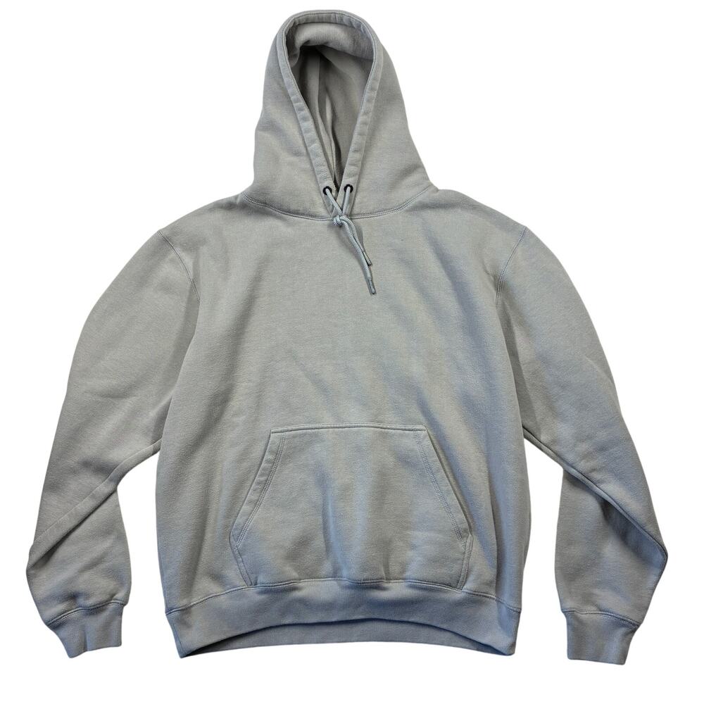 Maison Article Hoodie Sweatshirt Large Gray Fleece Athletic Streetwear Lounge